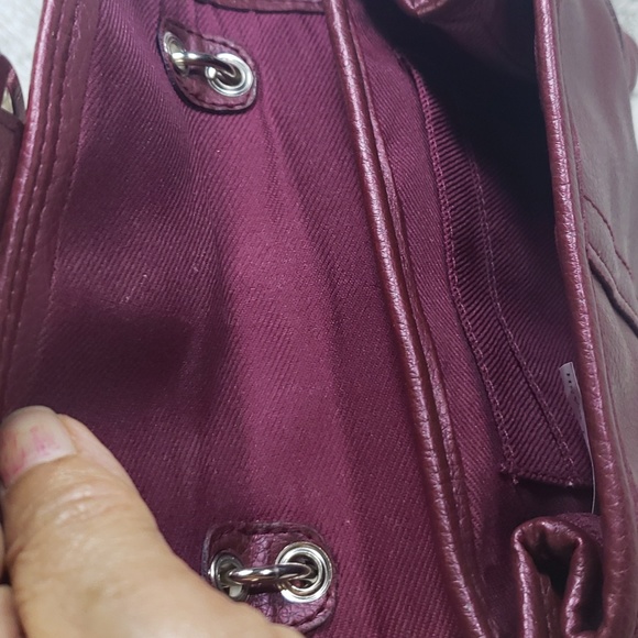 NWT Bailey Cute Hunter Maroon Mini Handbag - Picture 9 of 13